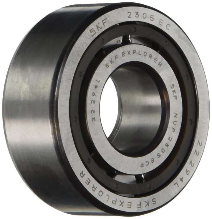 SKF NUP 2305 ECP Zylinderradiallager, 25 ID, Stahl Lager