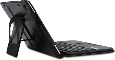SonnyGoldTech MQ für Huawei M5 10.8 - Layout FRANZÖSISCH AZERTY - Bluetooth Tastatur Tasche mit Mult