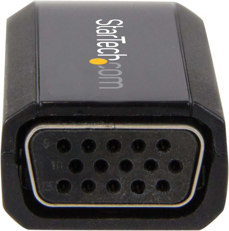 StarTech.com Kompakter HDMI auf VGA Konverter mit Audio - 1920x1200 mit 3,5 mm Audio, mit 3,5 mm Aud