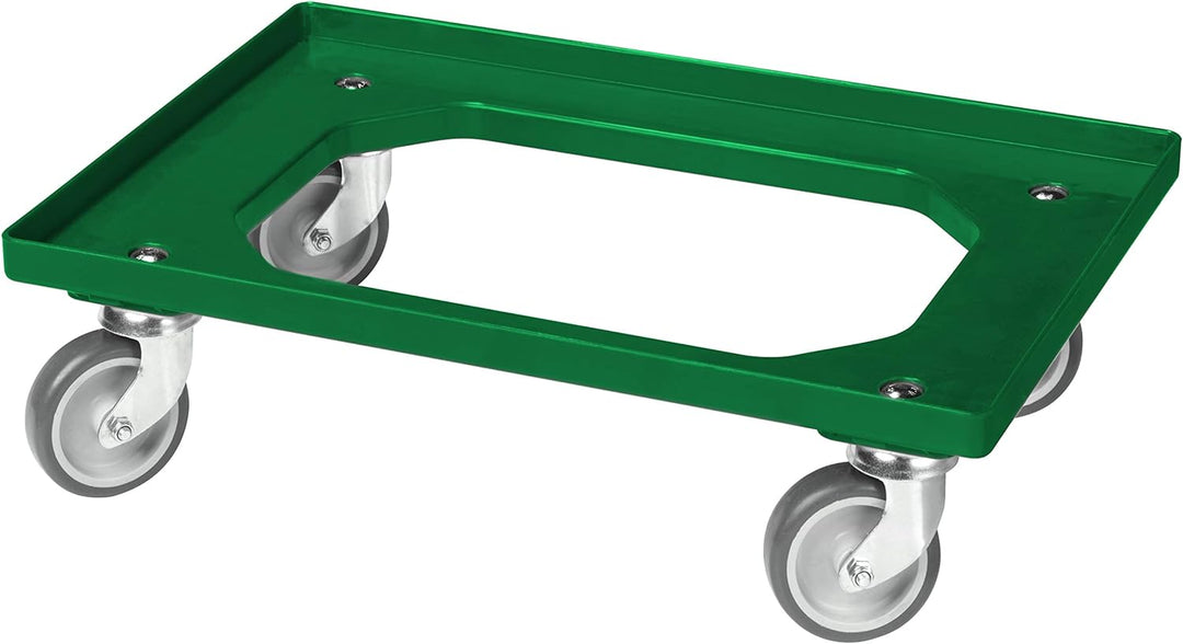 5 Stück Transportroller für Kisten 60 x 40 cm mit 4 Lenkrollen