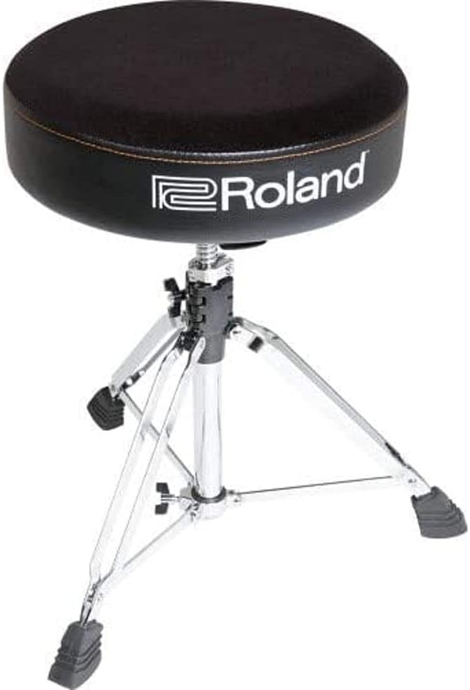 Roland Runder Drum-Hocker mit Velour-Sitz – RDT-R