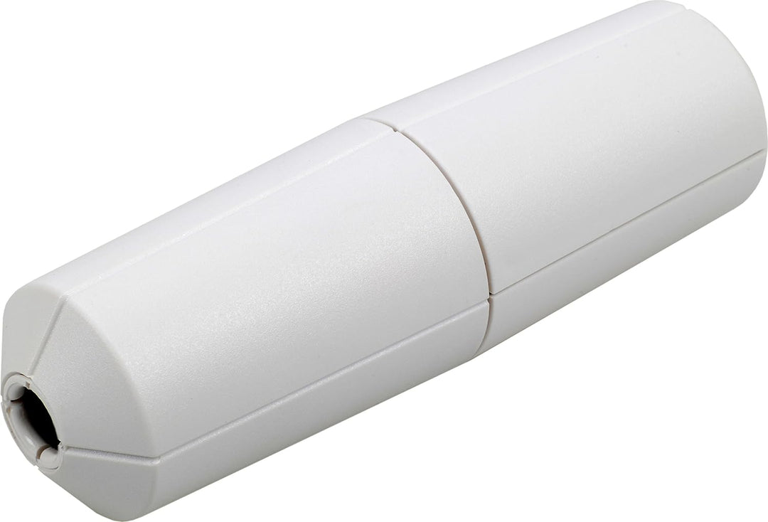 EHMANN 2860x0800 Elektronischer Schnurdimmer T28.08 weiss, Phasenanschnitt, 230V, 50Hz, Leistung: LE