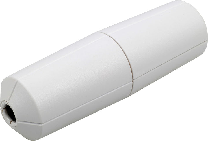 EHMANN 2860x0800 Elektronischer Schnurdimmer T28.08 weiss, Phasenanschnitt, 230V, 50Hz, Leistung: LE