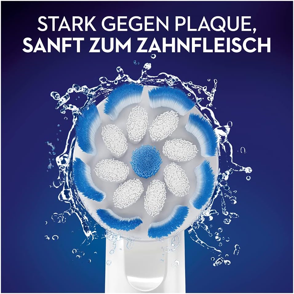 Oral-B Sensitive Clean Aufsteckbürsten für elektrische Zahnbürste, sanfte Zahnreinigung, ultra-dünne