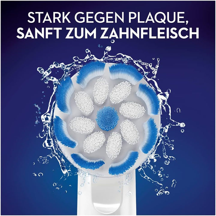 Oral-B Sensitive Clean Aufsteckbürsten für elektrische Zahnbürste, sanfte Zahnreinigung, ultra-dünne