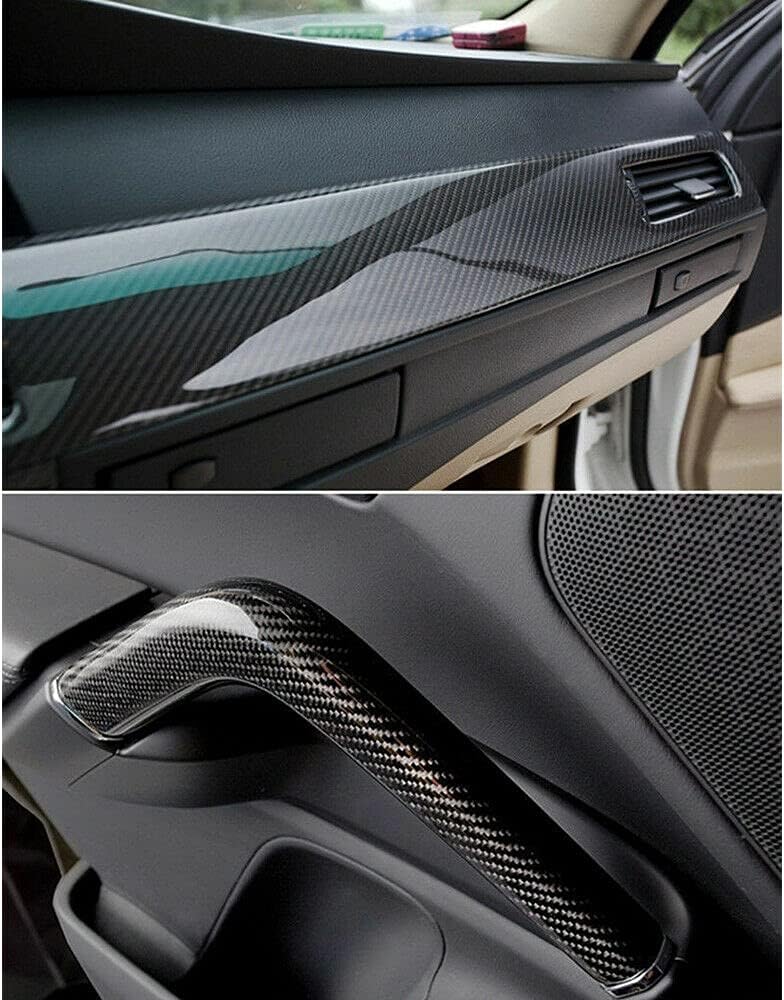 Baceyong 5D Car Carbon Vinyl Wrap Roll, Auto- und Motorrad-Selbstklebefolie, Innen- und Aussendekora