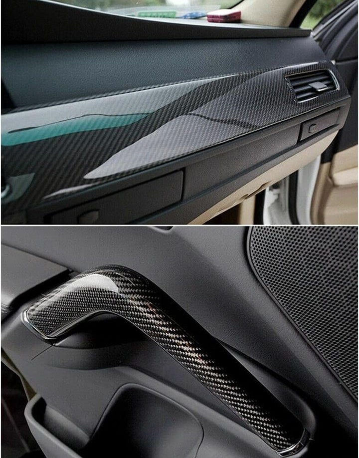 Baceyong 5D Car Carbon Vinyl Wrap Roll, Auto- und Motorrad-Selbstklebefolie, Innen- und Aussendekora