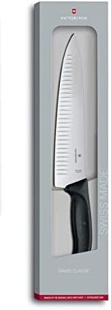 Victorinox, Swiss Classic, Profi Tranchiermesser, Extra Scharfe Klinge, Kullenschliff, 25 cm, Robust