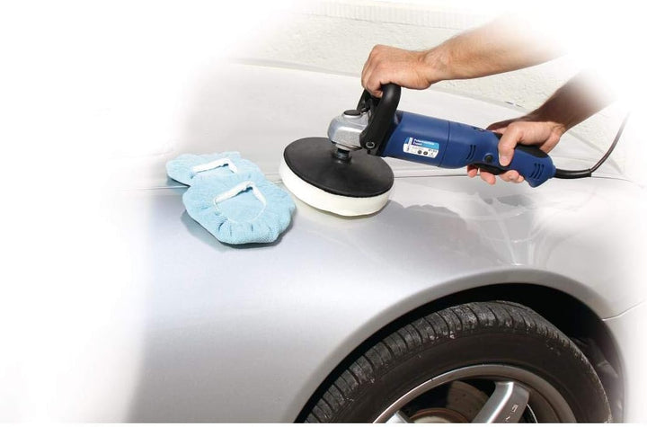 Cartrend 30164 Poliermaschine Expert mit stufenloser Drehzahlregelung 1000-3000 U/min, 1100 Watt, in