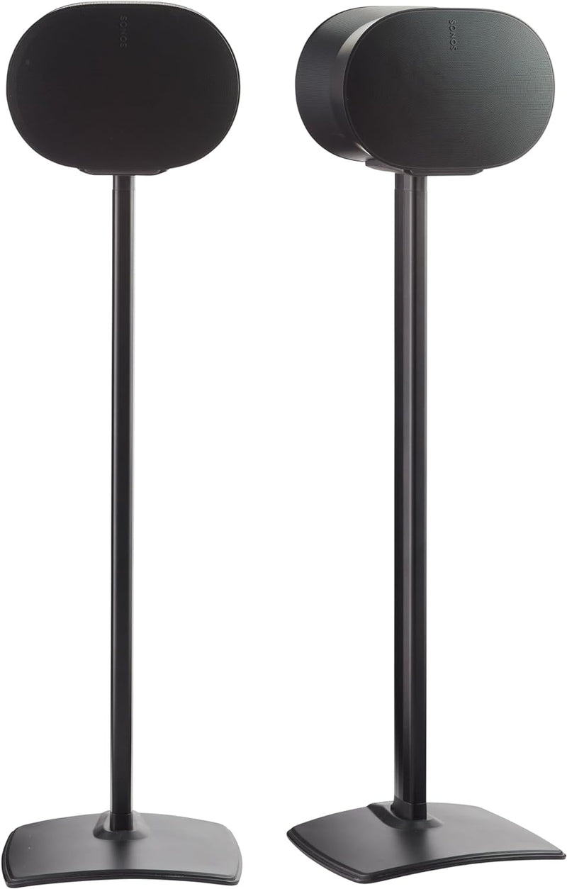 Sanus OSSE32-B2 Kabelloser Lautsprecherständer für Sonos ERA 300™ (schwarz) - Paar, perfekte Standei