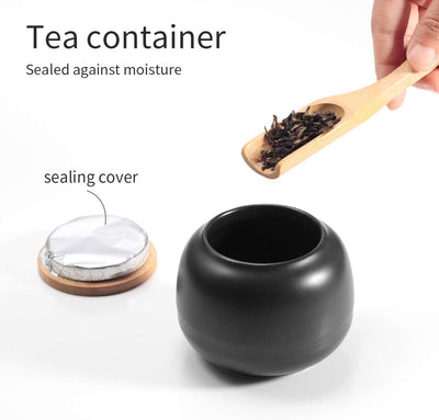 Lyty Chinesisches Teekannen-Set mit Tablett Infuser – Reise-Keramik-Tee-Set Porzellan-Teekanne, trag