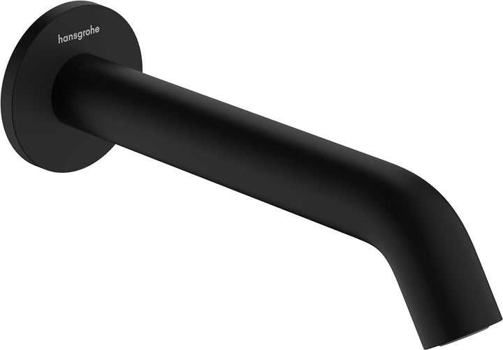 hansgrohe Tecturis S - Badewanneneinlauf, Wanneneinlauf 19,8cm, Badewannenarmatur, Mattschwarz, Matt