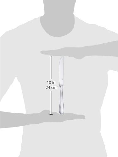 WMF Kent Plus Menümesser 22,9 cm, Hohlheftmesser, Messer mit eingesetzter Klinge, Tafelmesser Cromar