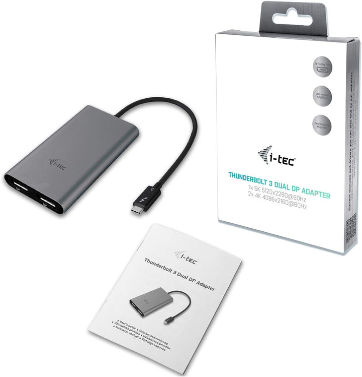 i-tec Thunderbolt™ 3 Dual Display Port Video Adapter