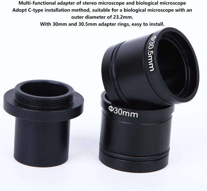 Mikroskopadapter Digitale Mikroskopkamera C-Mount-Adapterobjektiv CCD-Kamera-Schnittstellenadapter G