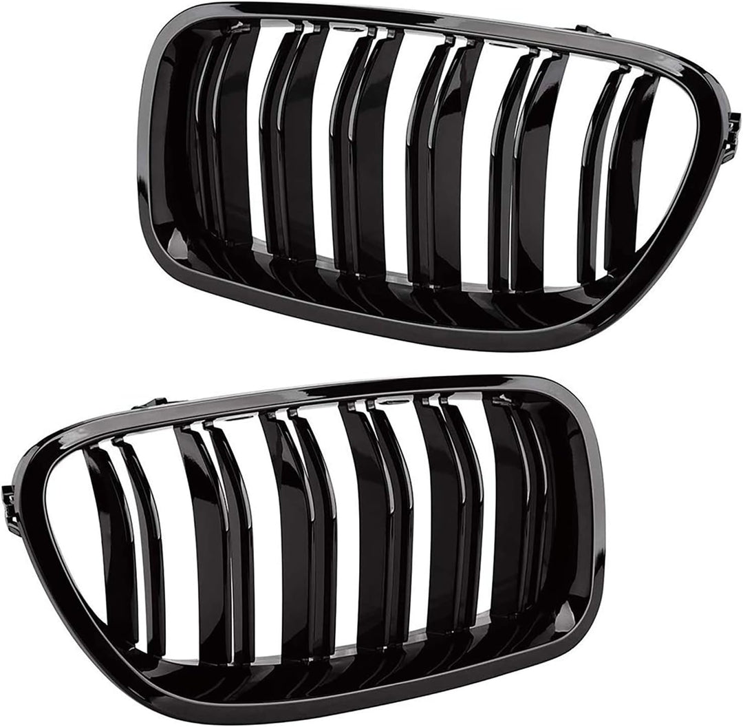 GY F11 Nieren, F10 Nieren Schwarz Front Nieren F10 Kühlergrill für BMW5 Serie F10 F11 M5 2010-2017 f