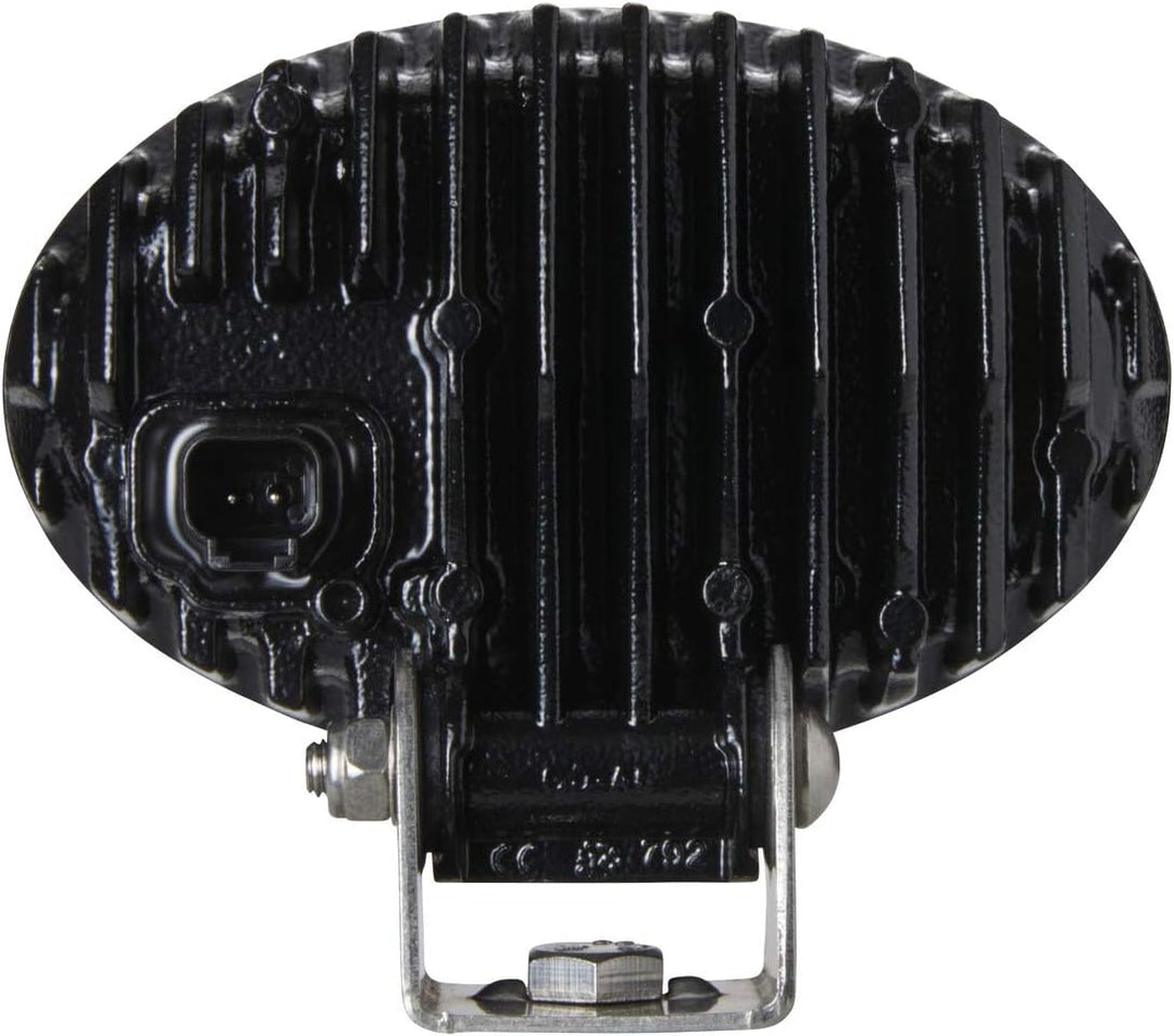 HELLA - LED-Arbeitsscheinwerfer - Oval 100 - 12/24V - 1700lm - Anbau/geschraubt - schwenkbarer Monta