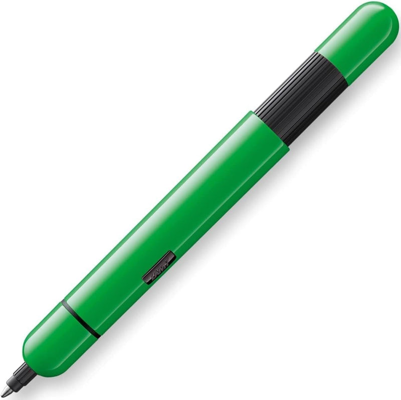 LAMY pico Kugelschreiber 288 – innovativer Kuli aus Metall in der Farbe Neongrün mit raffinierter Dr