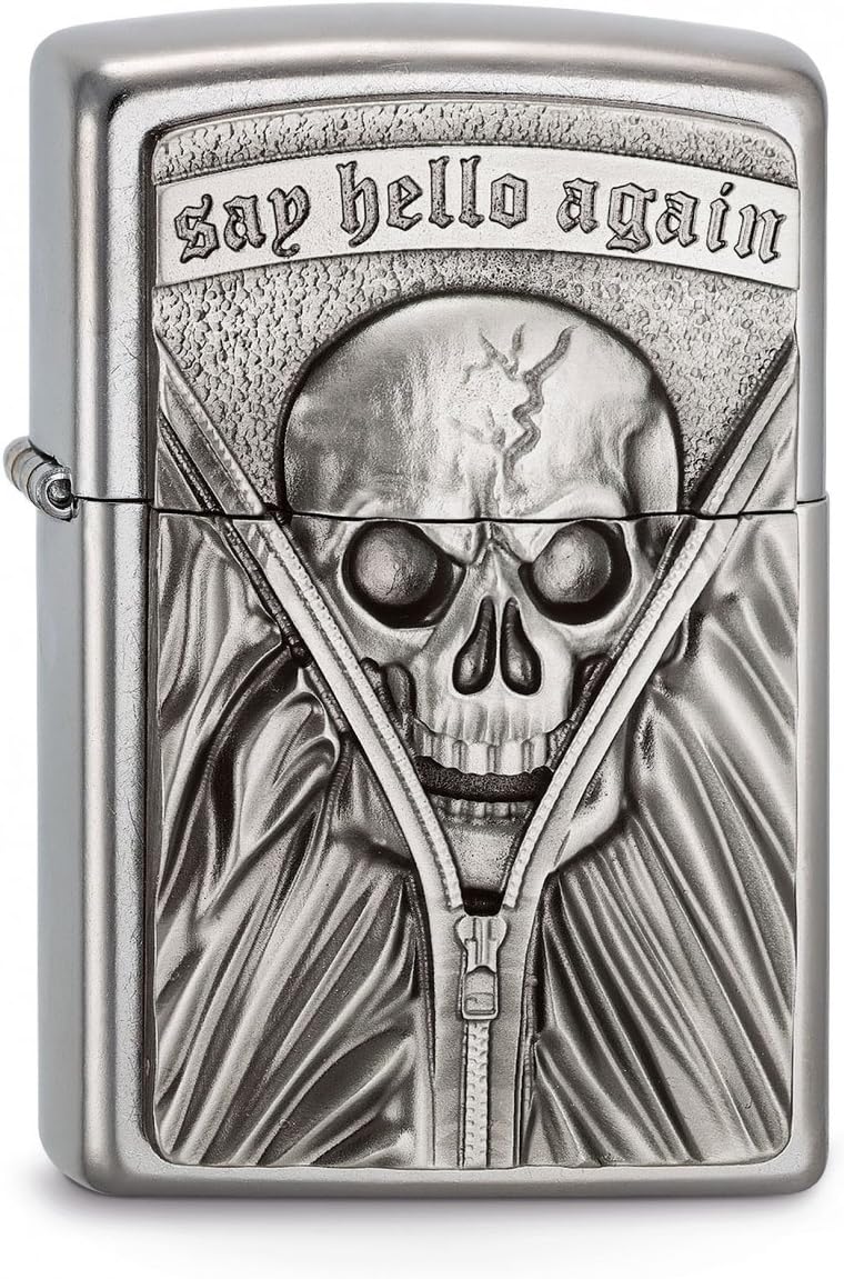 Zippo 2003548 Feuerzeug 207 Say Hello Again Emblem