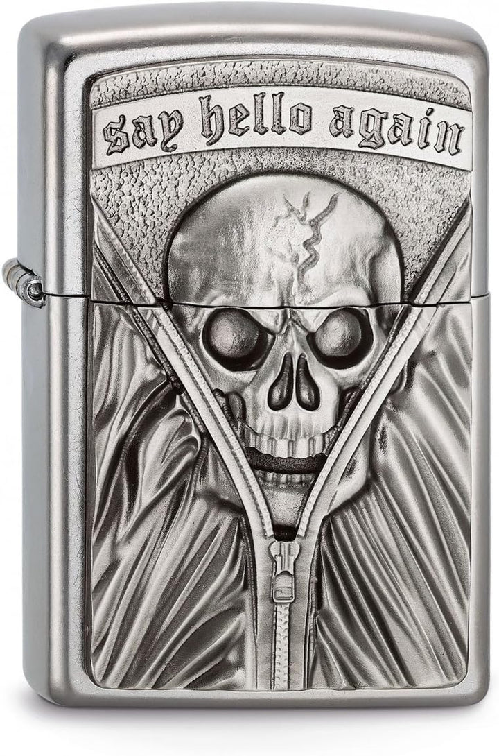 Zippo 2003548 Feuerzeug 207 Say Hello Again Emblem