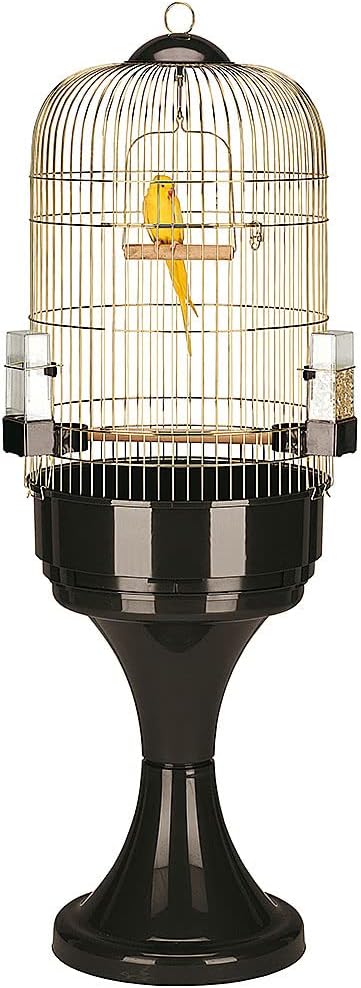 Ferplast Vogelkäfig Papageienkäfig Wellensittich Käfig inkl. Vogel-Futternapf, Vogel-Sitzstangen ink