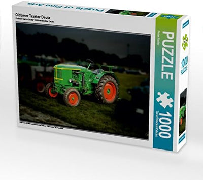 CALVENDO Puzzle Oldtimer Traktor Deutz 1000 Teile Lege-Grösse 64 x 48 cm Foto-Puzzle Bild von Peter