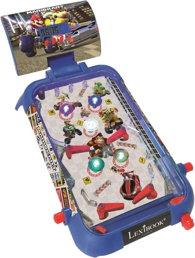 Lexibook JG610NI Mario Kart Nintendo elektronisches Flipperspiel, Action-und Reflexspiel für Kinder