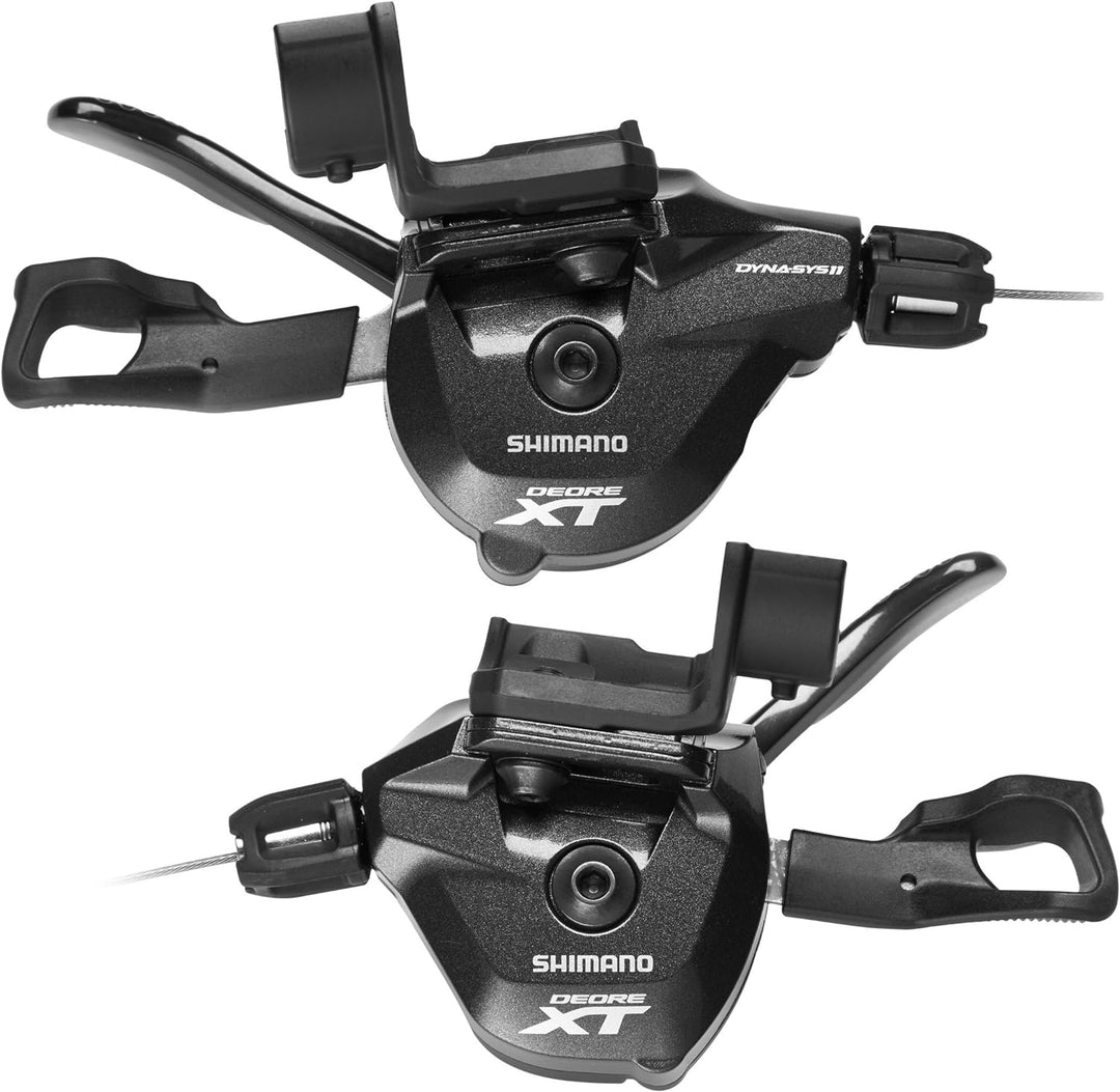 Shimano Deore XT SL-M8000 Schalthebelset 2/3x11-fach schwarz Ausführung I-Spec II 2016 Schalthebel S