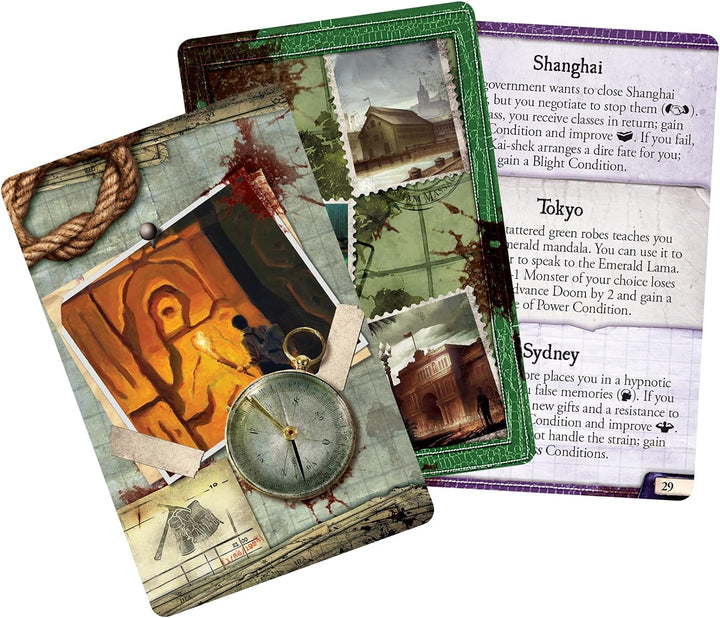 Fantasy Flight Games FFGEH06  Signs of Carcose Eldrith Horror Brettspielerweiterung, ENGL. Anzeichen