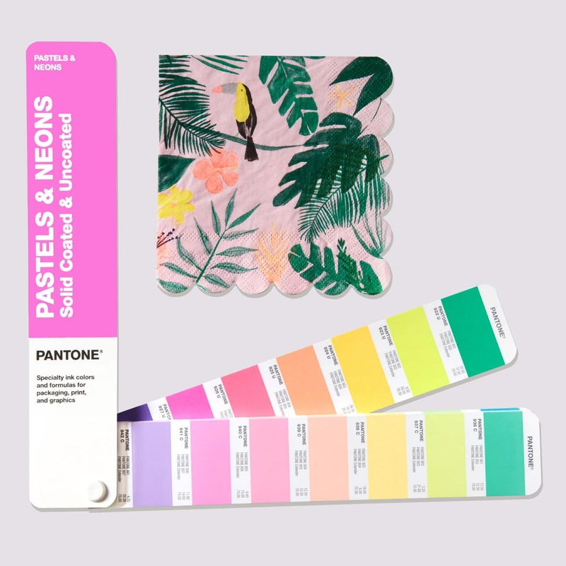 Pantone GP1605B Solid Guide Set – Beschichtete und unbeschichtete Formel – 4 Farbfächer in chromatis