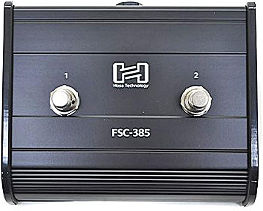 Hosa FSC-385 Dual Latching Footswitch + keepdrum Stereo Audio-Kabel