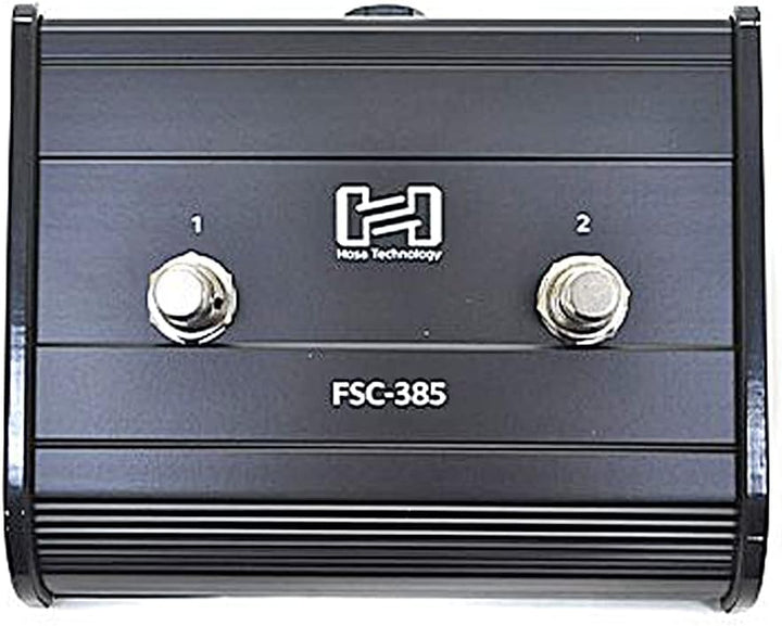 Hosa FSC-385 Dual Latching Footswitch + keepdrum Stereo Audio-Kabel