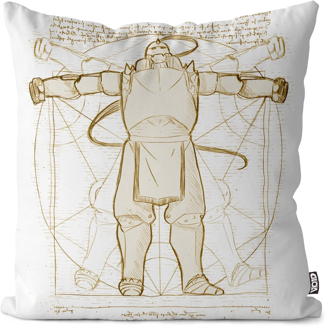VOID Vitruvianischer Alfred Kissenbezug Kissenhülle Polyester wasserfest Outdoor Alchemist Anime Man