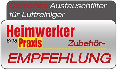 Comedes Ersatzfilterset kompatibel mit Philips AC4012/10 Luftreiniger | HEPA und Aktivkohle Filter |