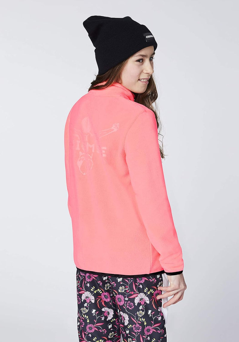 Chiemsee Fleecejacke mit Stehkragen 170/176 Neon Pink