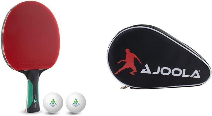 JOOLA 53135 Tischtennis-Set ROSSKOPF Smash Tischtennisschläger Inklusive 2 Tischtennisbälle Mit ITTF