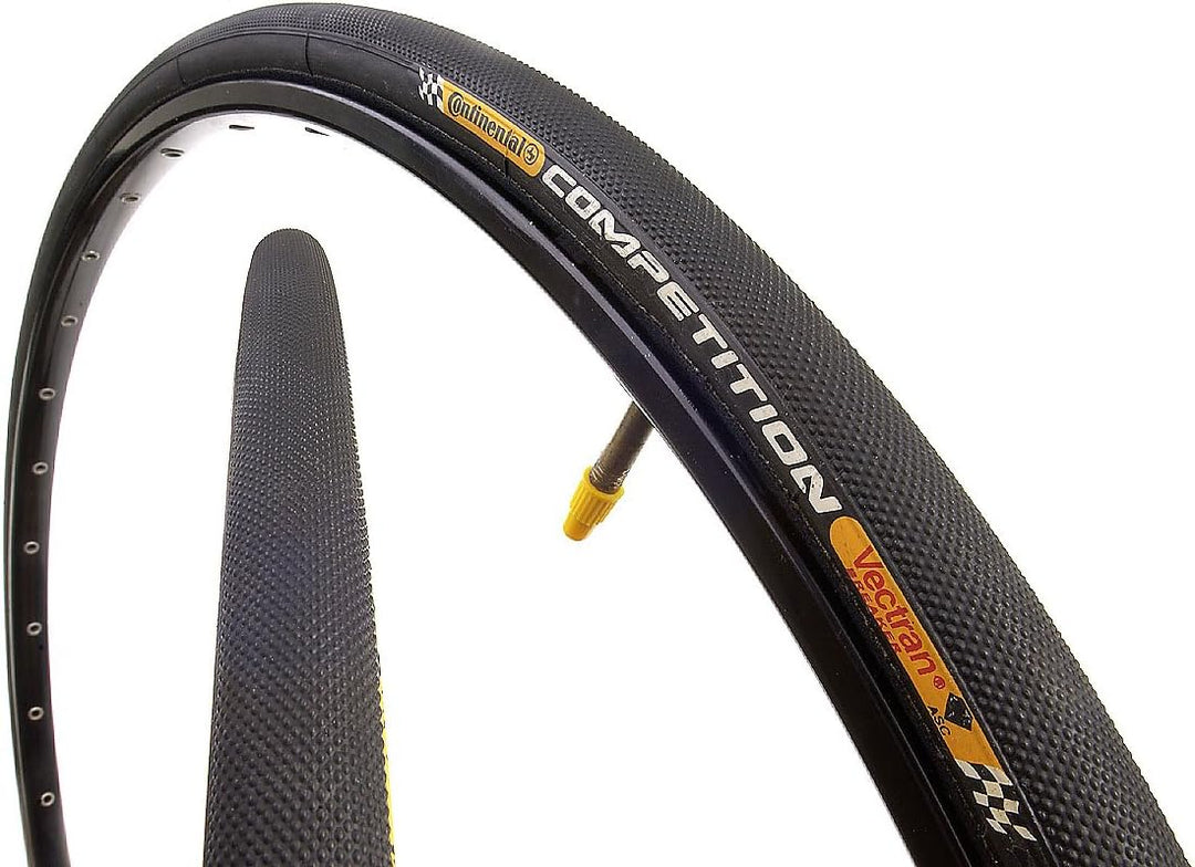 Continental Wettkampfschlauch 28" x 25 mm Schwarz, 28" x 25 mm Schwarz