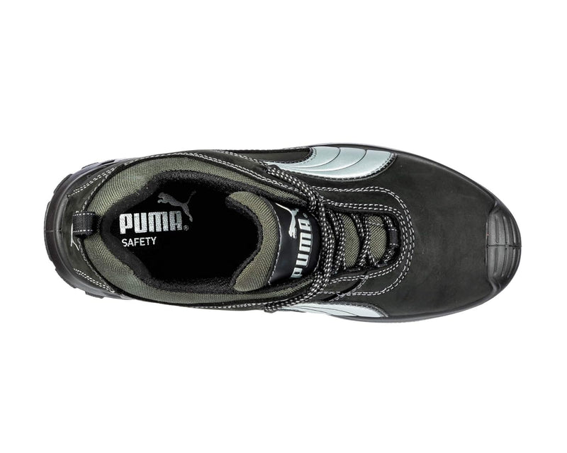 Puma Safety Sicherheitsschuhe Cascades Low S3 Scuff Caps 64.072.0, Schwarz, 43 43 EU, 43 EU