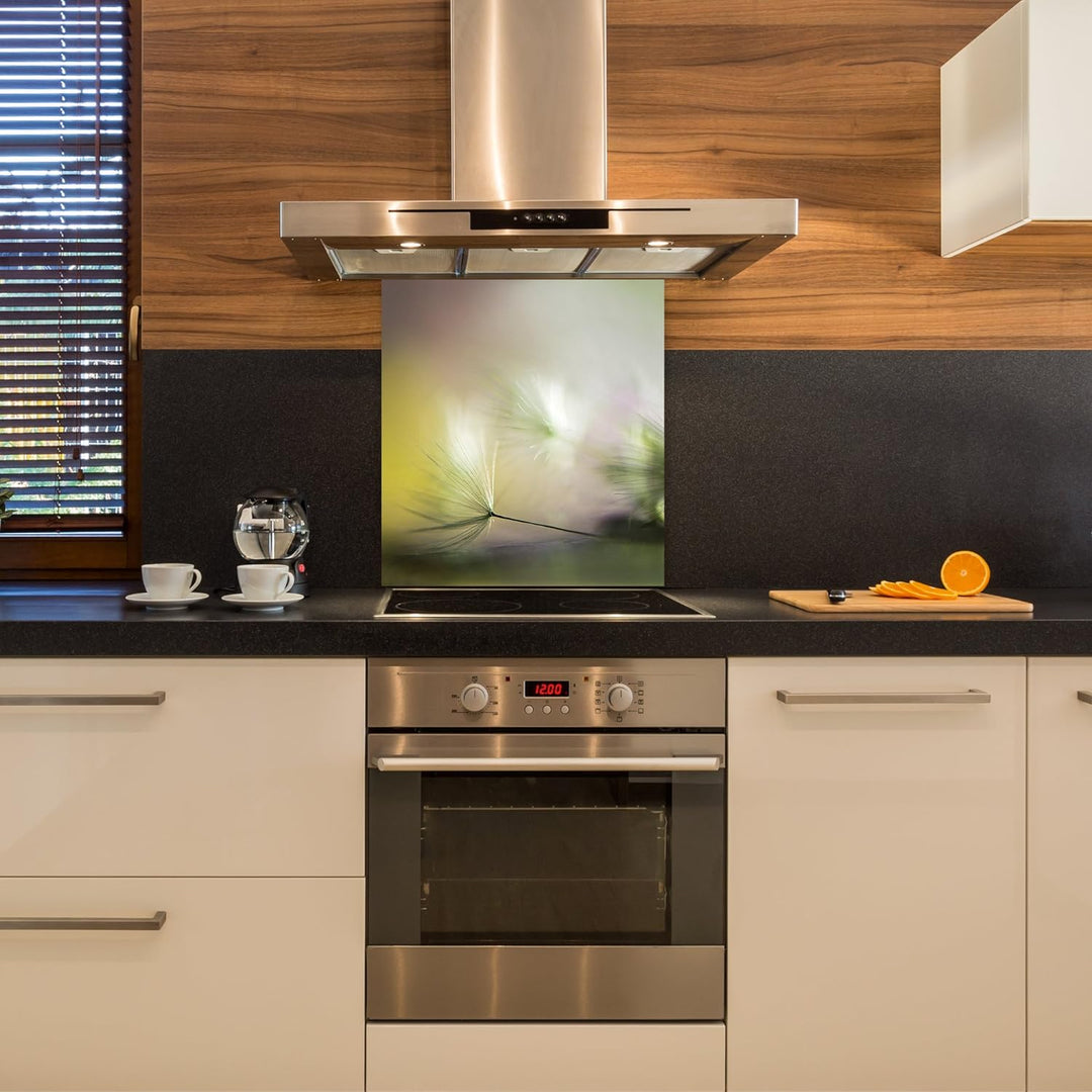 Eurographics In The Morning 60x65 ESG-Küchenspritzschutz, Glas, Mehrfarbig, 65 x 60 x 0,5 cm 65,00 x