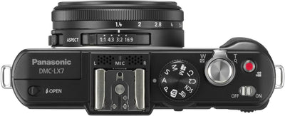 Panasonic Lumix DMC-LX7EG-K Kompaktkamera (10 Megapixel, 3.8-fach opt. Zoom, 7,6 cm (3 Zoll) Display