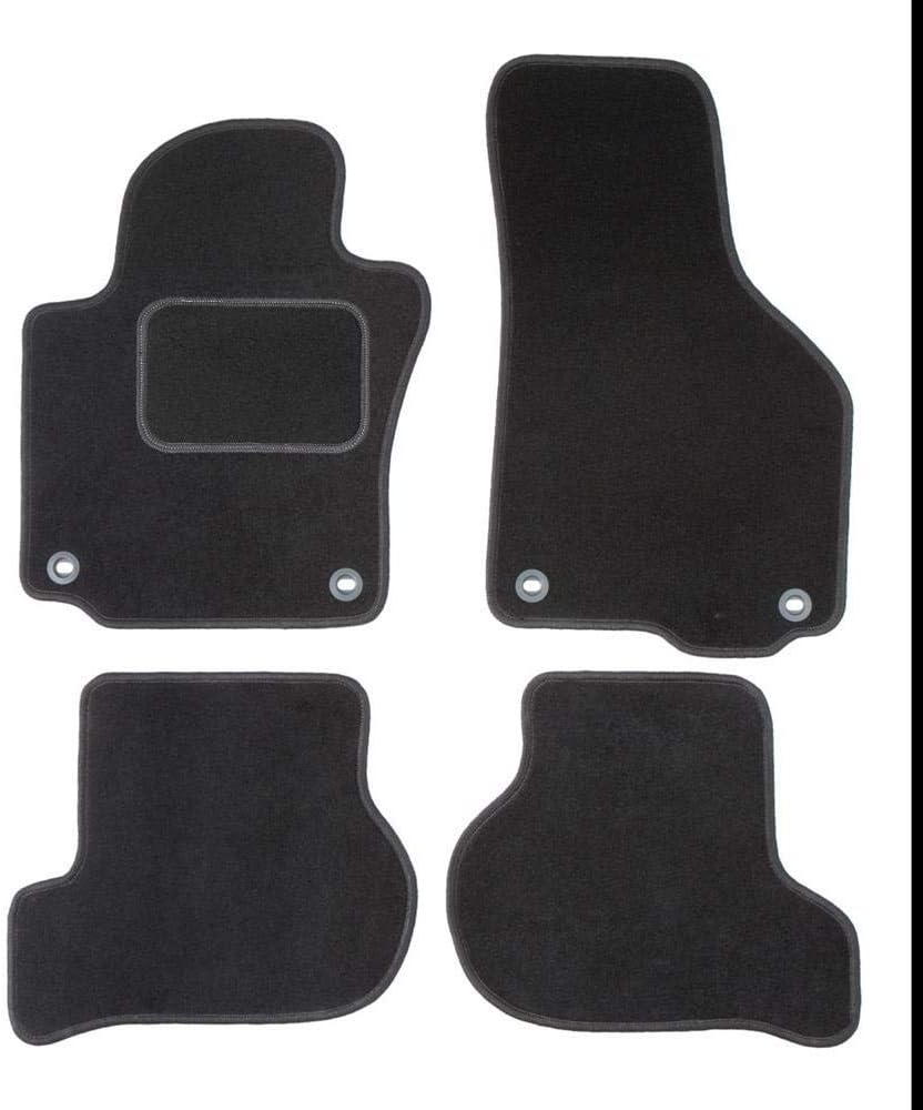 Fussmatten mit Clips 4er Set für VW Golf 5 MK5 2003-2008 Variant Plus Velours Automatten