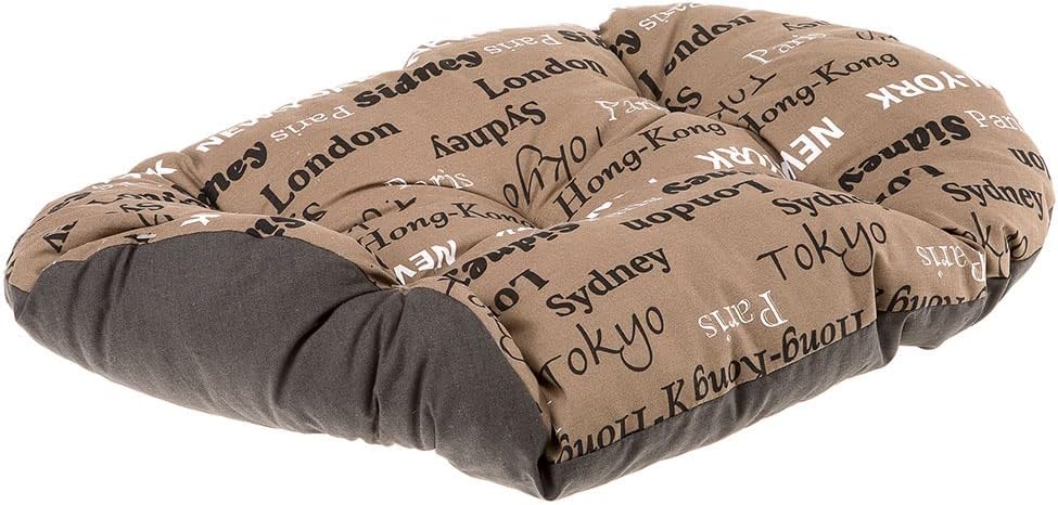 FERPLAST Hundebett Gross - Hundebett Waschbar - Hundekissen - Matte für Hundehütten, Zwinger und Aut