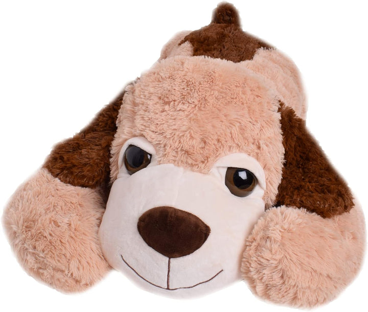 TE-Trend XXL Riesen Kuscheltier Hund gross Stofftier Plüschtier Geschenk Plüschhund Kuschelhund Stof