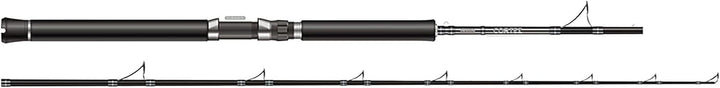 Okuma Cortez Black 223cm 6-12lbs - Bootsrute zum Meeresangeln Pilkrute für Dorsch & Seelachs Bootsru