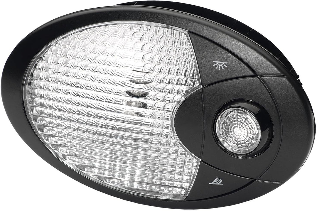 HELLA - Innenraumleuchte - Halogen - 12V - W5W - Einbau/Schraubanschluss - Lichtscheibenfarbe: trans