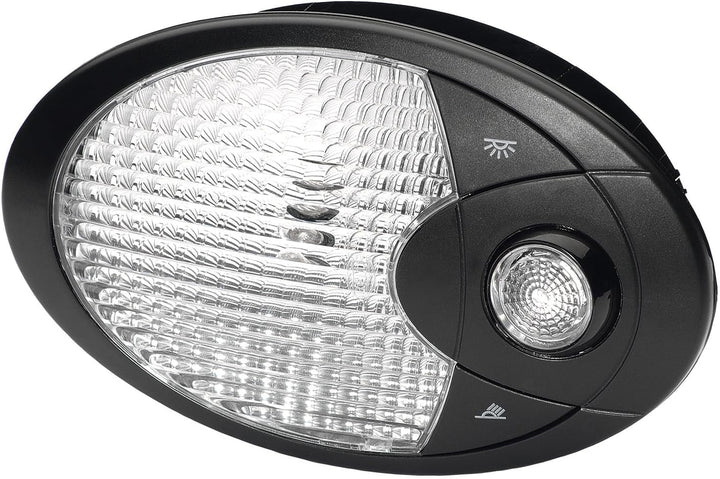 HELLA - Innenraumleuchte - Halogen - 12V - W5W - Einbau/Schraubanschluss - Lichtscheibenfarbe: trans