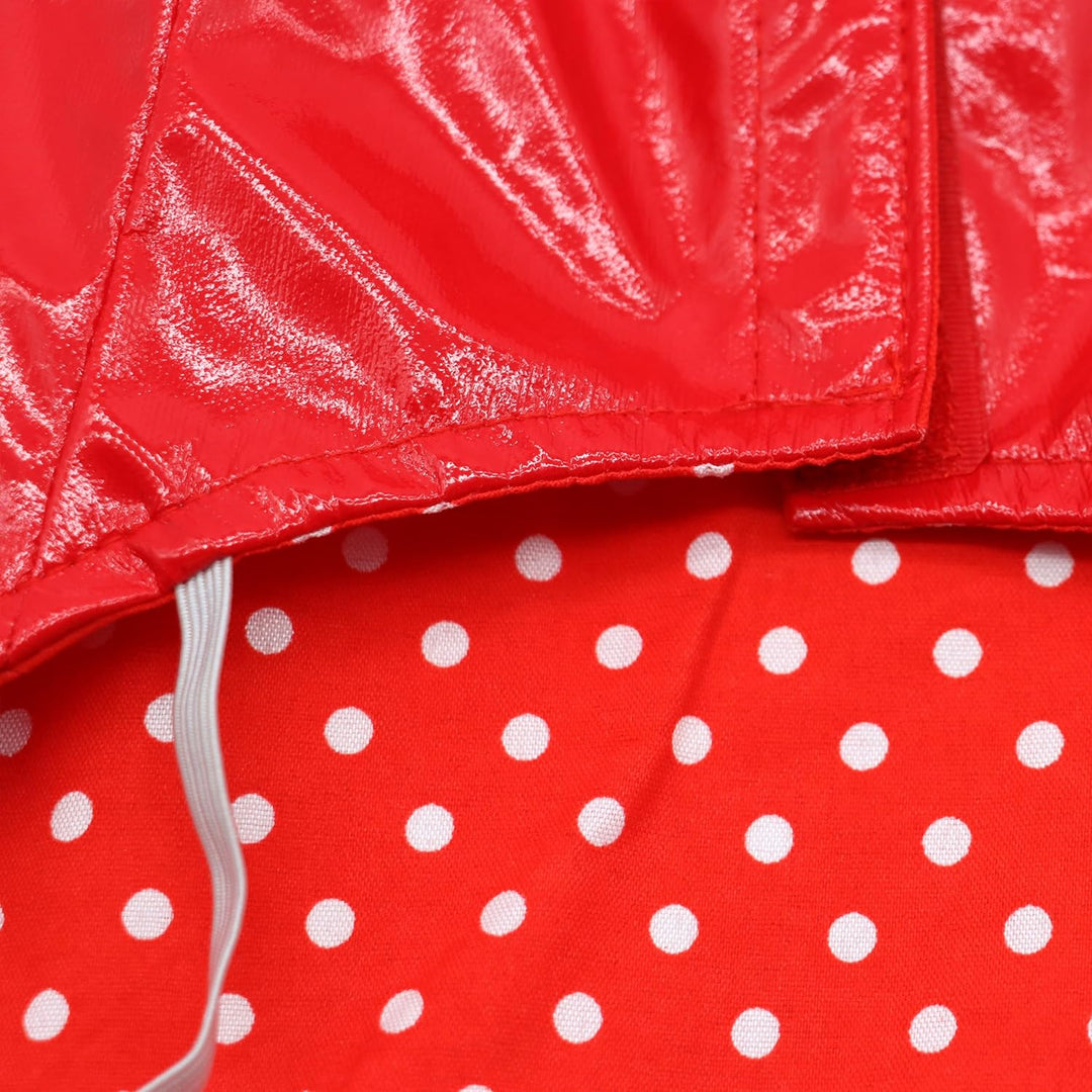 Croci C7274479 Regenmantel Raindrop Cherry, 40 cm Cherry 40 cm, Cherry 40 cm