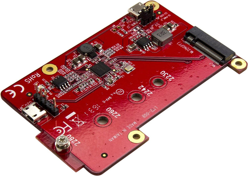 StarTech.com USB auf M.2 SATA Konverter für Raspberry Pi und Entwicklungsboards - M.2 NGFF SATA SSD