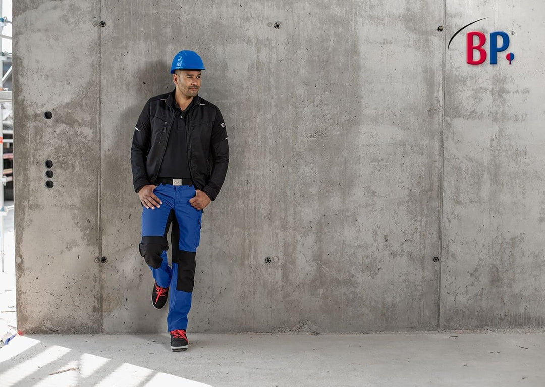 BP Workwear 1789-555-13 Arbeitshose - Gummizug im Rücken - Bundfalten - Normale Passform - Grösse: 6