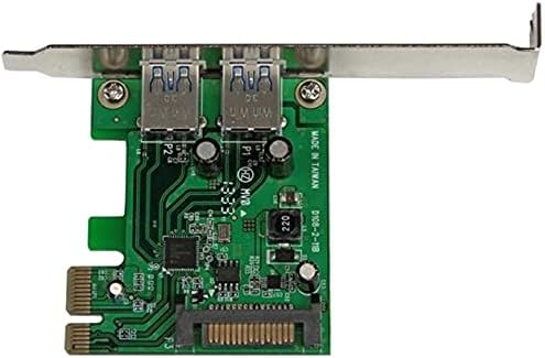 StarTech.com 2 Port PCI Express SuperSpeed USB 3.0 Schnittstellenkarte mit UASP - SATA Strom - 2-fac